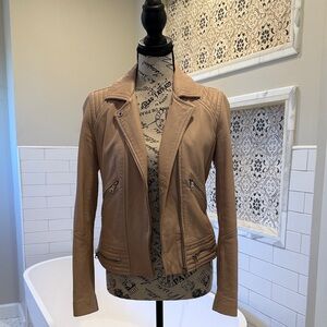 Rebecca Taylor ballet pink leather jacket